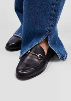 zwarte notre-v loafers gr8020