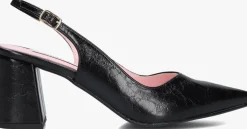 zwarte notre-v slingbacks 2315c
