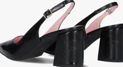 zwarte notre-v slingbacks 2315c