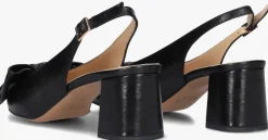 zwarte notre-v slingbacks 35503