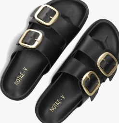 zwarte notre-v slippers 227066