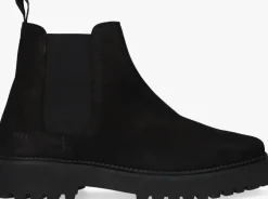 zwarte nubikk chelsea boots logan rai