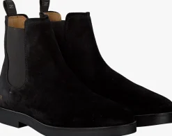 zwarte nubikk chelsea boots logan chelsea