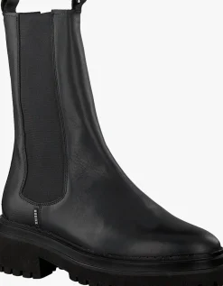zwarte nubikk chelsea boots fae adams