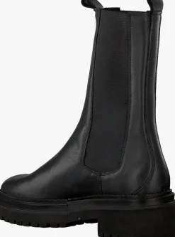 zwarte nubikk chelsea boots fae adams