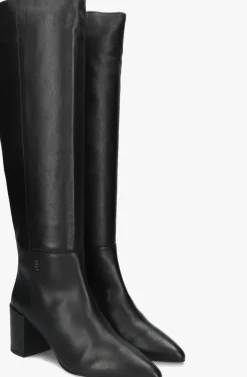 zwarte nubikk hoge laarzen isa bella