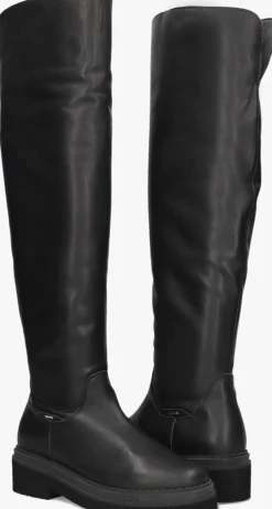 zwarte nubikk hoge laarzen liz eiffel