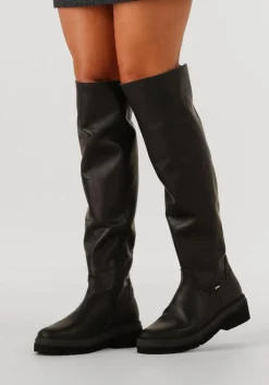 zwarte nubikk hoge laarzen liz eiffel