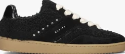zwarte nubikk lage sneakers ray owen studs