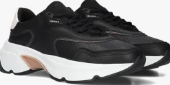 zwarte nubikk lage sneakers ross noa