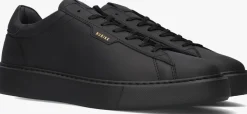zwarte nubikk lage sneakers vince tora heren