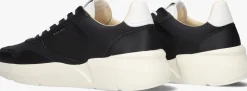 zwarte nubikk lage sneakers roque road wave