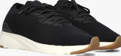 zwarte nubikk lage sneakers weston knitto