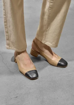 zwarte odare ballerina's girona met slingback