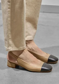 zwarte odare ballerina's girona met slingback