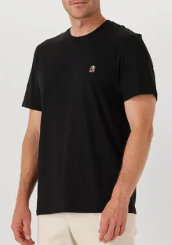 zwarte parajumpers t-shirt patch tee