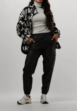 zwarte penn & ink jack 542 coat aop