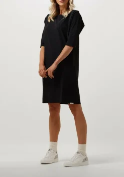 zwarte penn & ink mini jurk denver