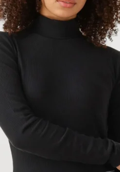 zwarte penn & ink top longsleeve w25f1720-a