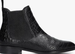 zwarte pertini enkellaarsjes 31097