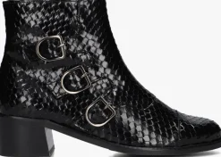 zwarte pertini enkellaarsjes 32780