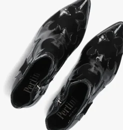 zwarte pertini enkellaarsjes 32709