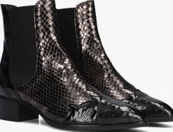 zwarte pertini enkellaarsjes 30961