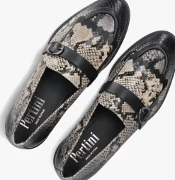zwarte pertini loafers 33101