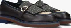 zwarte pertini loafers 33104
