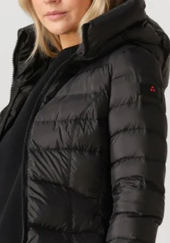 zwarte peuterey gewatteerde jas levaria mqn 02