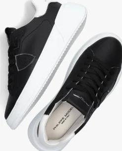 zwarte philippe model lage sneakers new temple