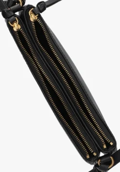 zwarte pinko schoudertas double mini