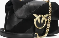 zwarte pinko schoudertas love puff mini