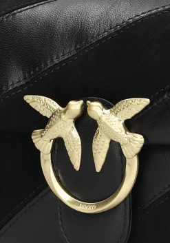 zwarte pinko schoudertas love puff mini