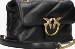 zwarte pinko schoudertas love puff mini