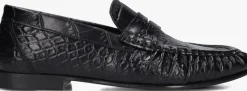 zwarte posa loafers penny loafer