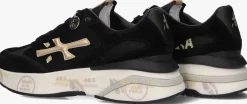 zwarte premiata lage sneakers moerun-d