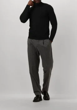 zwarte profuomo coltrui pullover roll neck