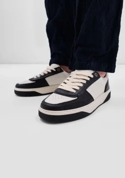 zwarte represent lage sneakers initial sneaker leather