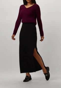 zwarte resort finest maxirok maxi skirt
