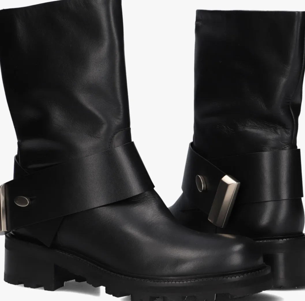 zwarte roberto festa biker boots emelin