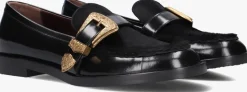zwarte roberto festa loafers lira