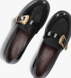 zwarte roberto festa loafers lira
