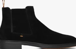 zwarte santoni chelsea boots 18937