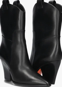 zwarte santoni cowboylaarzen 59604