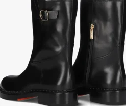 zwarte santoni enkellaarsjes 70562