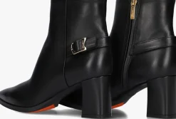 zwarte santoni enkellaarsjes 71846