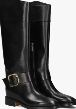 zwarte santoni hoge laarzen wshm70235bj2b