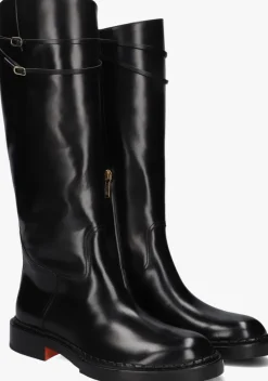zwarte santoni hoge laarzen 70569