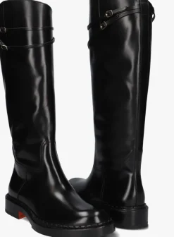 zwarte santoni hoge laarzen 70569